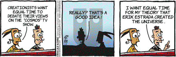 La Cucaracha on Tuesday April 8, 2014 Comic Strip
