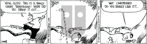 The Buckets on Friday June 28, 1996 Comic Strip