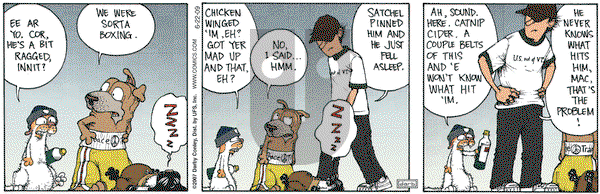 Get Fuzzy on Monday June 22, 2009 Comic Strip