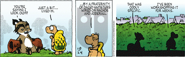 Over the Hedge on Tuesday October 24, 2017 Comic Strip