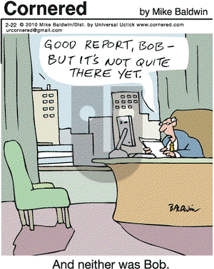 Cornered on Monday February 22, 2010 Comic Strip