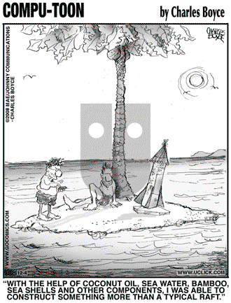 Compu-toon on Thursday December 4, 2008 Comic Strip