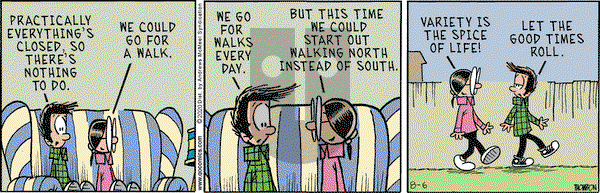 Grand Avenue on Thursday August 6, 2020 Comic Strip