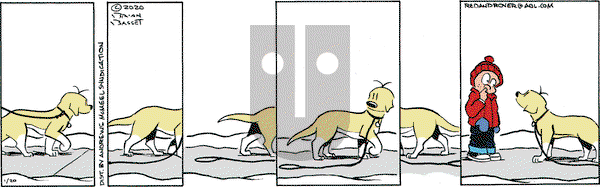 Red and Rover on Monday January 20, 2020 Comic Strip