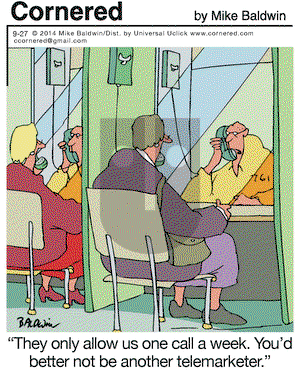 Cornered on Saturday September 27, 2014 Comic Strip