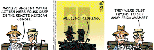 La Cucaracha on Friday September 12, 2014 Comic Strip
