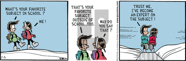 Grand Avenue on Monday February 5, 2018 Comic Strip