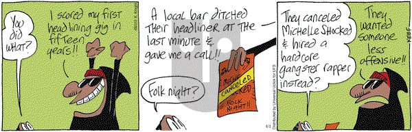 The Knight Life on Monday April 1, 2013 Comic Strip