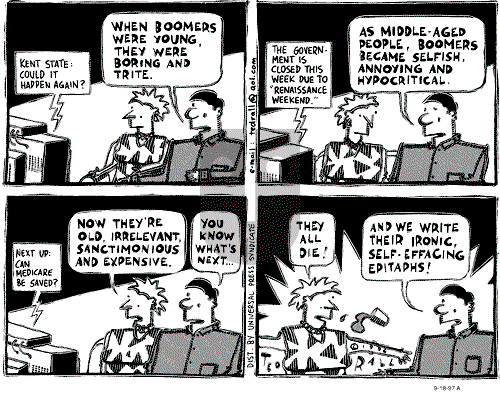 Ted Rall on Thursday September 18, 1997 Comic Strip