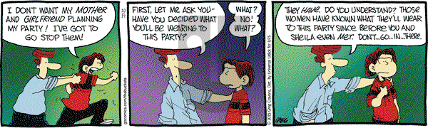 The Buckets on Wednesday October 14, 2015 Comic Strip
