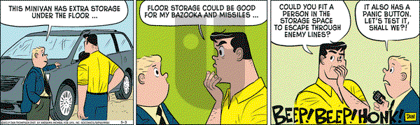 Rip Haywire on Wednesday May 3, 2017 Comic Strip