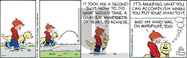Red and Rover on Saturday April 7, 2018 Comic Strip