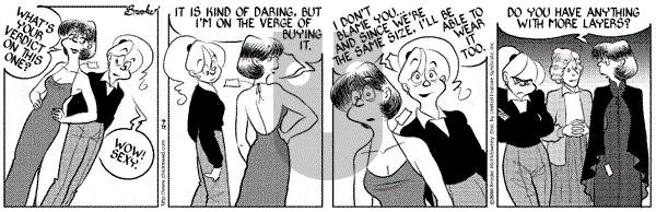 9 Chickweed Lane on Wednesday December 6, 2000 Comic Strip