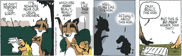Over the Hedge on Saturday May 9, 2009 Comic Strip