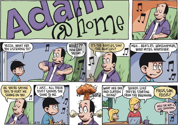 Adam@Home on Sunday February 25, 2018 Comic Strip