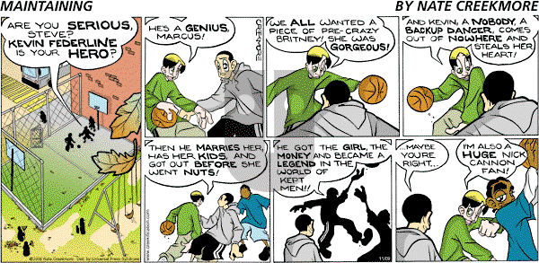 Maintaining on Wednesday December 10, 2025 Comic Strip