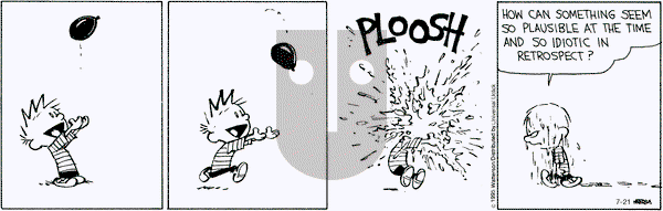 Calvin and Hobbes on Tuesday July 21, 2015 Comic Strip