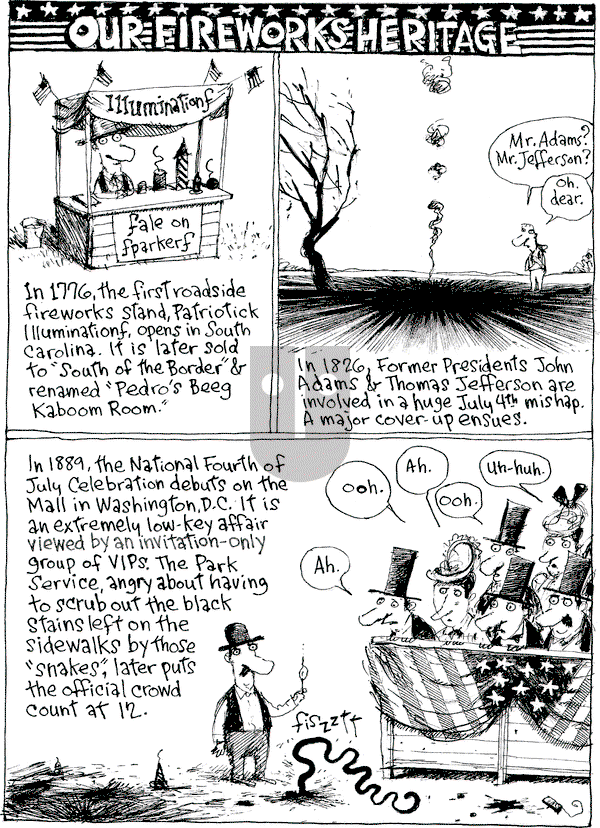 Richard's Poor Almanac on Saturday July 2, 2011 Comic Strip