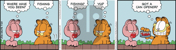 Garfield on Saturday July 20, 2019 Comic Strip