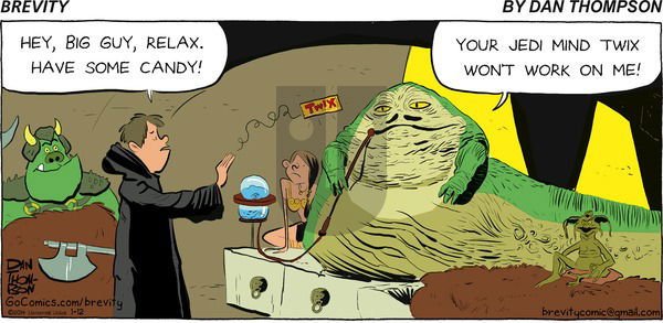 Brevity on Sunday January 12, 2014 Comic Strip