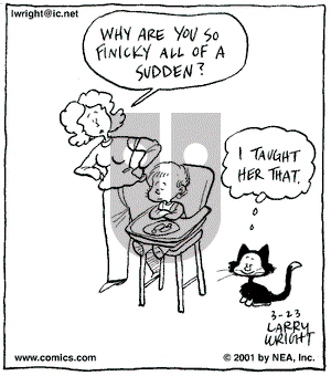 Kit 'N' Carlyle on Friday March 23, 2001 Comic Strip