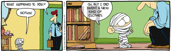 The Buckets on Monday August 6, 2012 Comic Strip