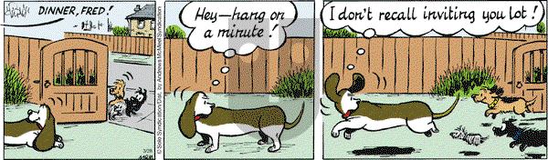 Fred Basset on Thursday March 28, 2019 Comic Strip