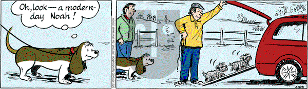 Fred Basset on Monday March 21, 2016 Comic Strip
