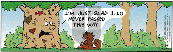 Frank and Ernest on Saturday August 14, 2004 Comic Strip