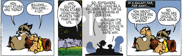 Over the Hedge on Saturday January 2, 2016 Comic Strip