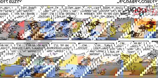 Get Fuzzy on Sunday June 26, 2011 Comic Strip