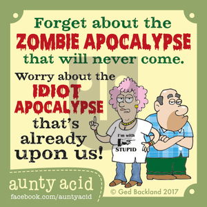 Aunty Acid on Tuesday January 31, 2017 Comic Strip