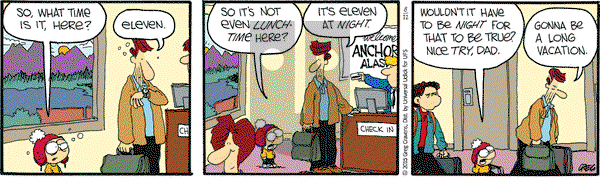 The Buckets on Wednesday August 12, 2015 Comic Strip
