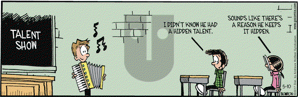 Grand Avenue on Wednesday May 10, 2017 Comic Strip