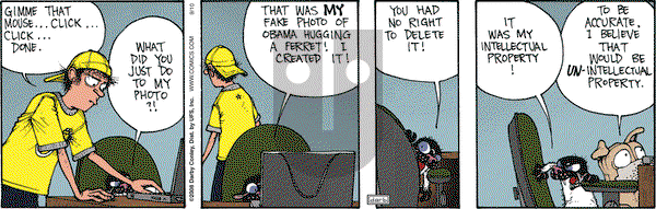 Get Fuzzy on Wednesday September 10, 2008 Comic Strip