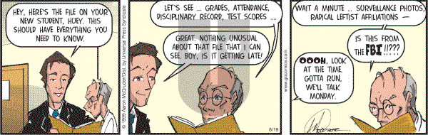 The Boondocks on Saturday August 19, 2006 Comic Strip