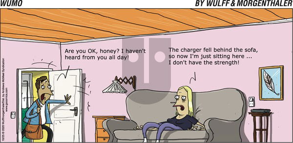 WuMo on Sunday October 25, 2020 Comic Strip