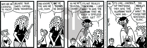 Clear Blue Water on Saturday April 21, 2007 Comic Strip