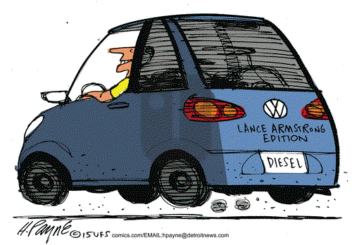 Henry Payne on Monday September 28, 2015 Comic Strip