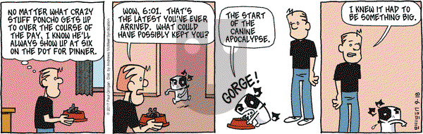 Pooch Cafe on Monday September 18, 2017 Comic Strip