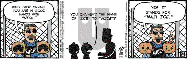 La Cucaracha on Thursday July 12, 2018 Comic Strip