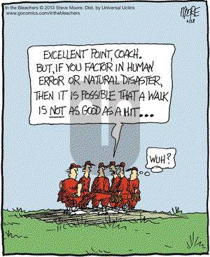 In the Bleachers on Friday June 28, 2013 Comic Strip