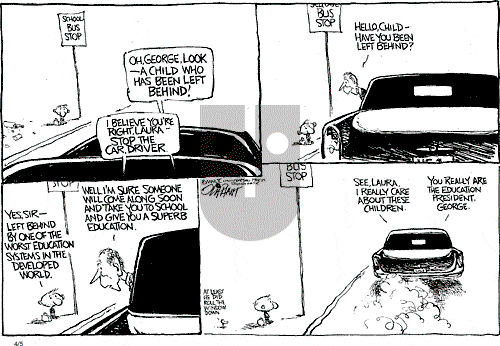 Pat Oliphant on Tuesday April 5, 2005 Comic Strip