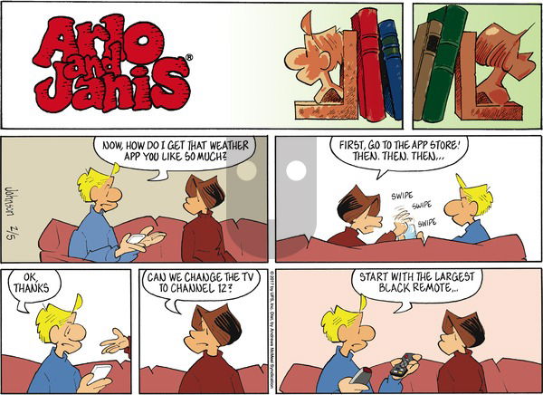 Arlo and Janis on Sunday February 5, 2017 Comic Strip