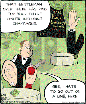 Brevity on Saturday August 30, 2014 Comic Strip