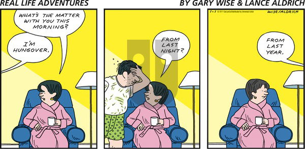 Real Life Adventures on Sunday January 1, 2017 Comic Strip