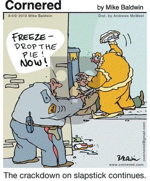 Cornered on Thursday August 9, 2018 Comic Strip