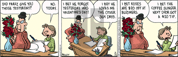 Frazz on Tuesday February 15, 2011 Comic Strip