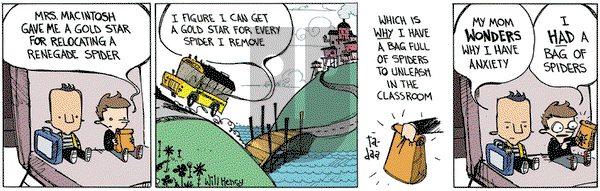 Wallace the Brave - Wednesday September 2, 2015 Comic Strip