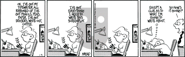 FoxTrot - Monday January 9, 1989 Comic Strip